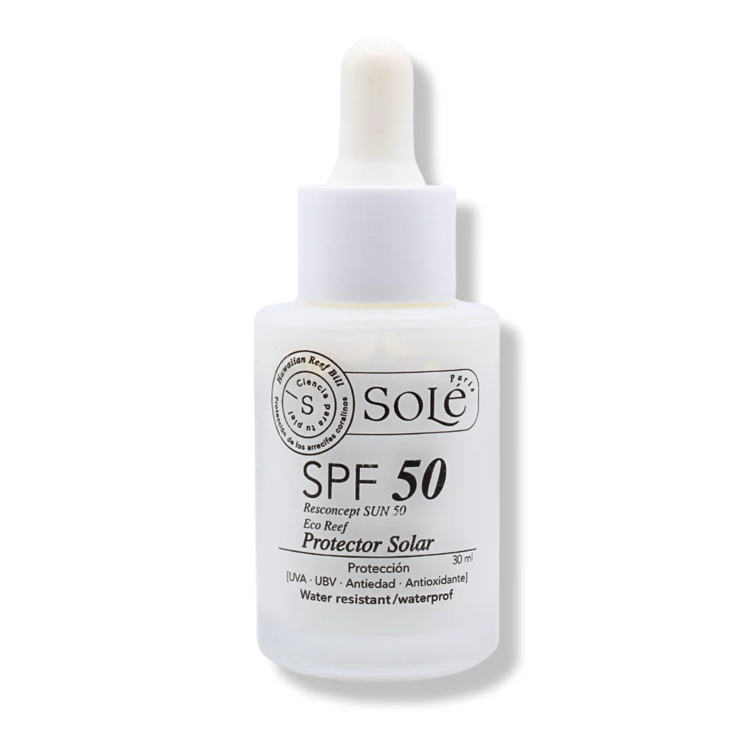 BLOQUEADOR SOLAR SPF 50 30 ML GOTERO SOLE PARIS