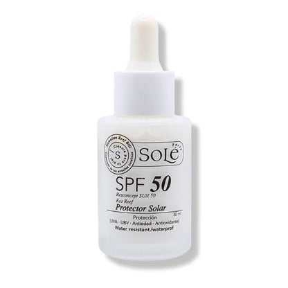 BLOQUEADOR SOLAR SPF 50 30 ML GOTERO SOLE PARIS
