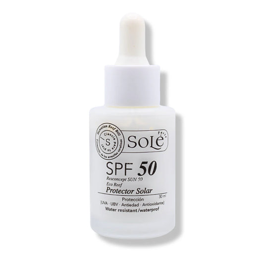 BLOQUEADOR SOLAR SPF 50 30 ML GOTERO SOLE PARIS