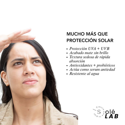 BLOQUEADOR SOLAR SPF 50 30 ML GOTERO SOLE PARIS