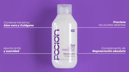 Dual Crema para Peinar de Reparación LA POCION