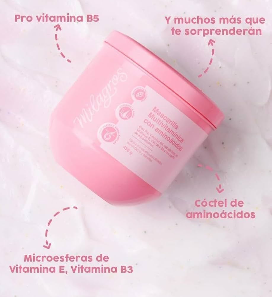 MASCARILLA MULTIVITAMINICA CON AMINOACIDOS