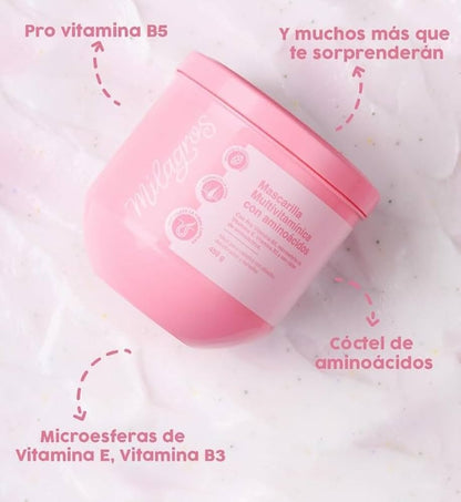 MASCARILLA MULTIVITAMINICA CON AMINOACIDOS