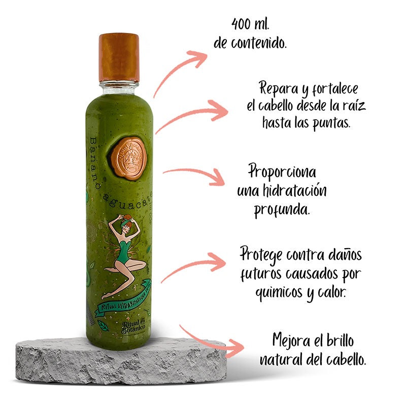Tratamiento intensivo plex  con banano, aguacate y argán