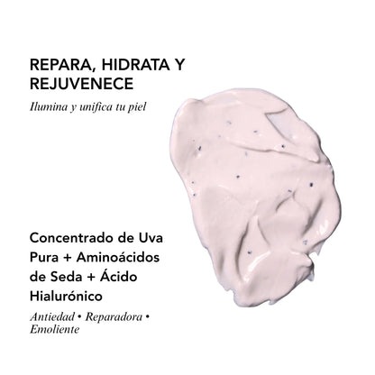 MASCARILLA ANTIEDAD DE UVA & SEDA SOLE PARIS