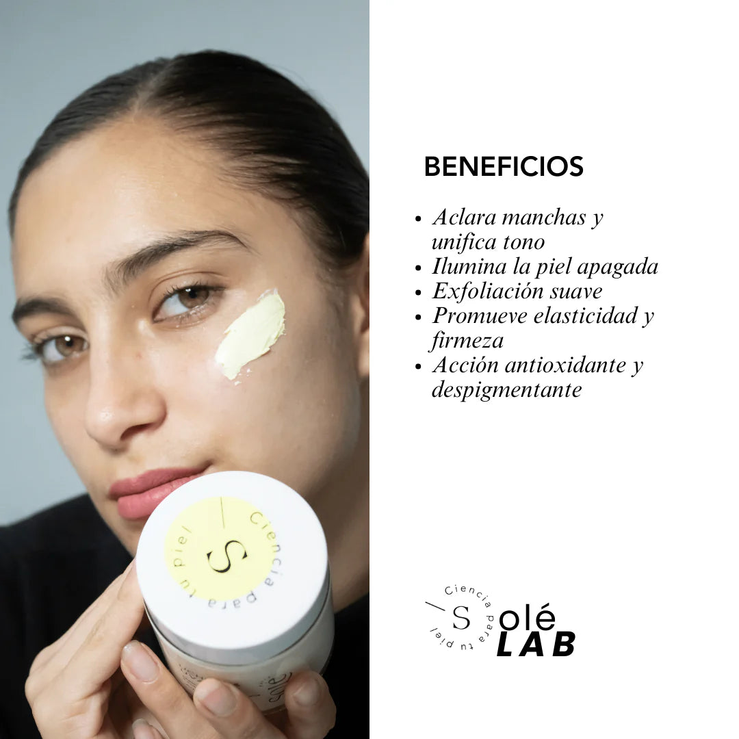 MASCARILLA ACLARANTE DE UCHUVA & UVA URSI