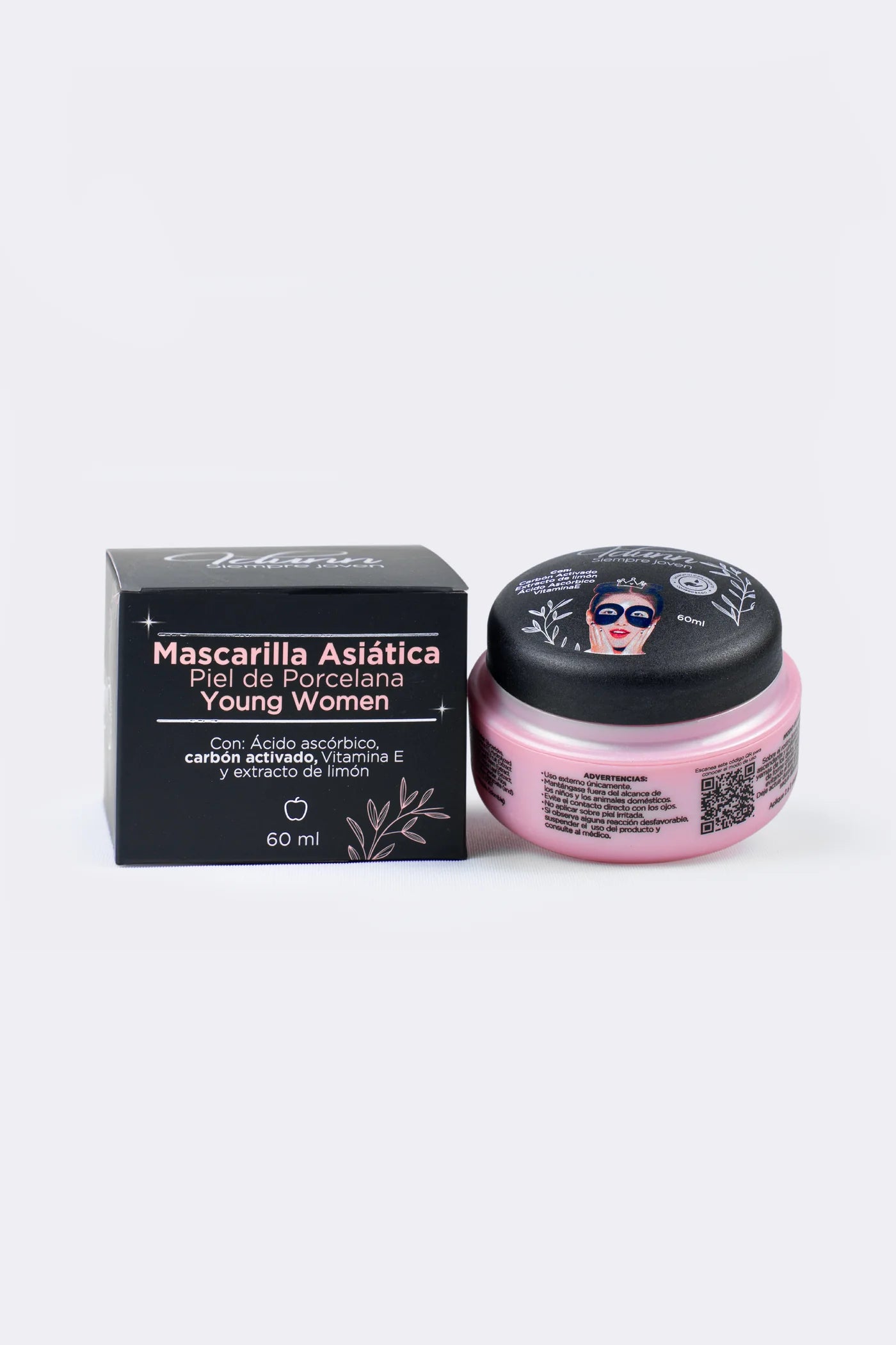 Mascarilla asiática piel de porcelana (pieles jóvenes) IDUNN