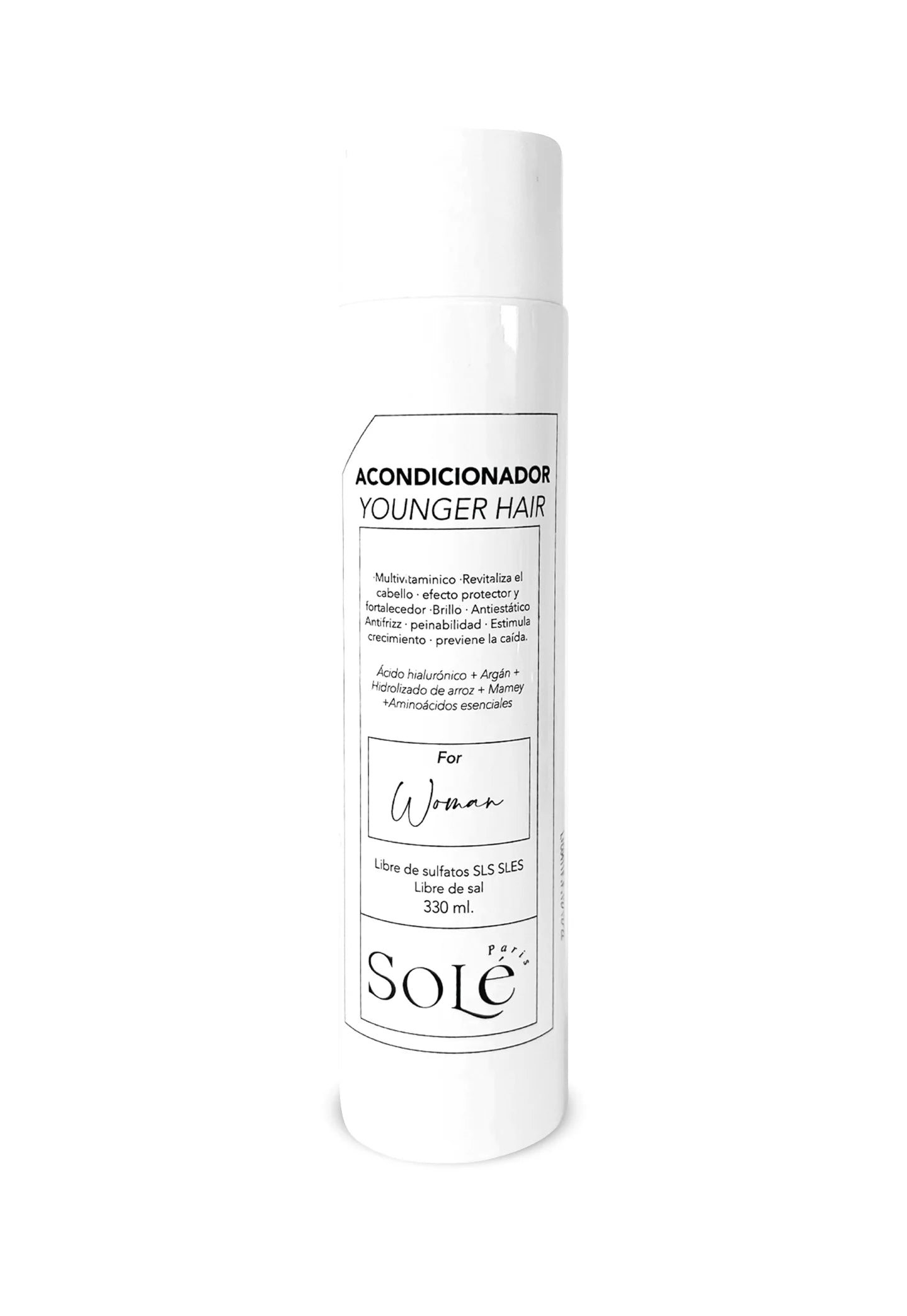 ACONDICIONADOR WOMAN 330 GR SOLE PARIS