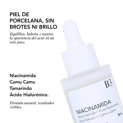 NIACINAMIDA B3 - SERUM FACIAL 30 ML SOLE PARIS