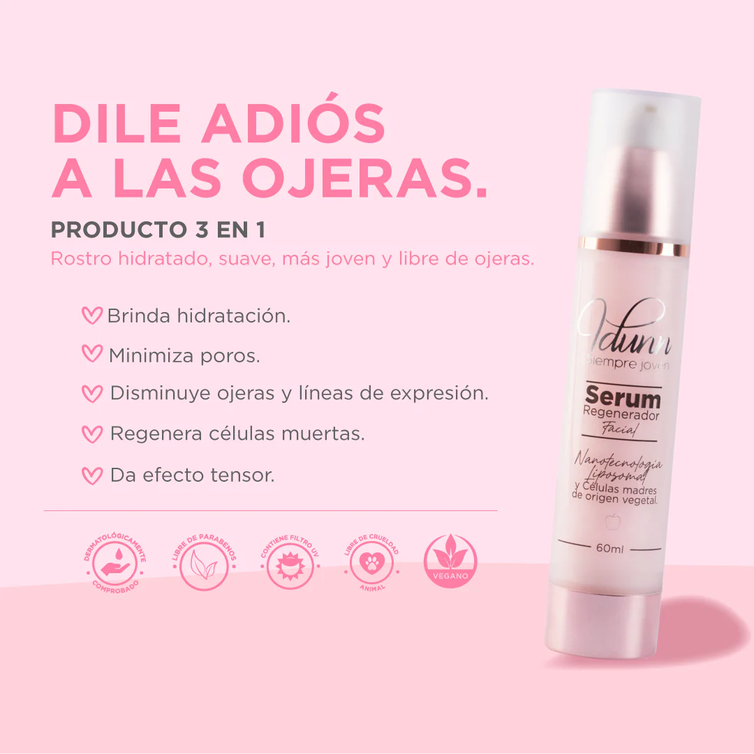 Serum Regenerador facial IDUNN
