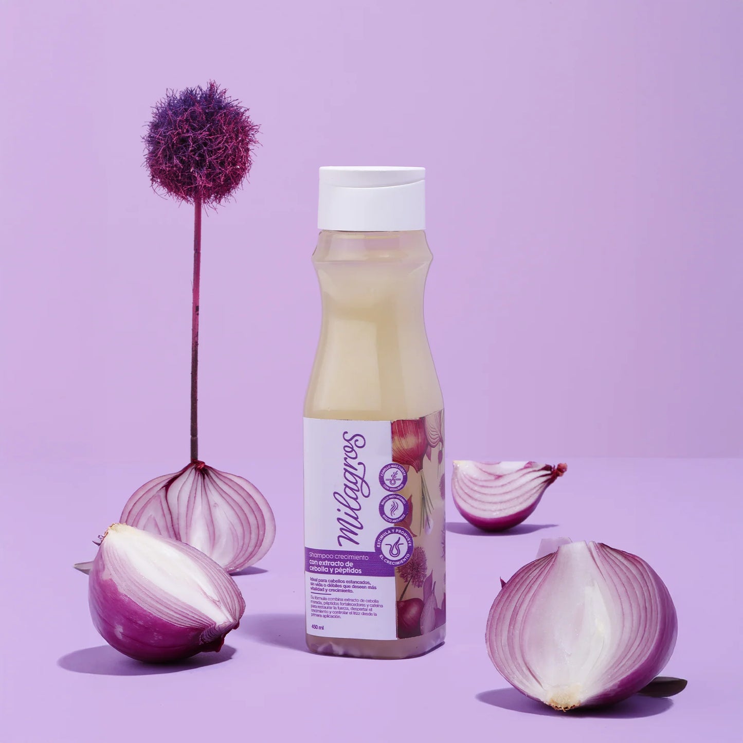 Shampoo Crecimiento Con Extracto de Cebolla y Péptidos